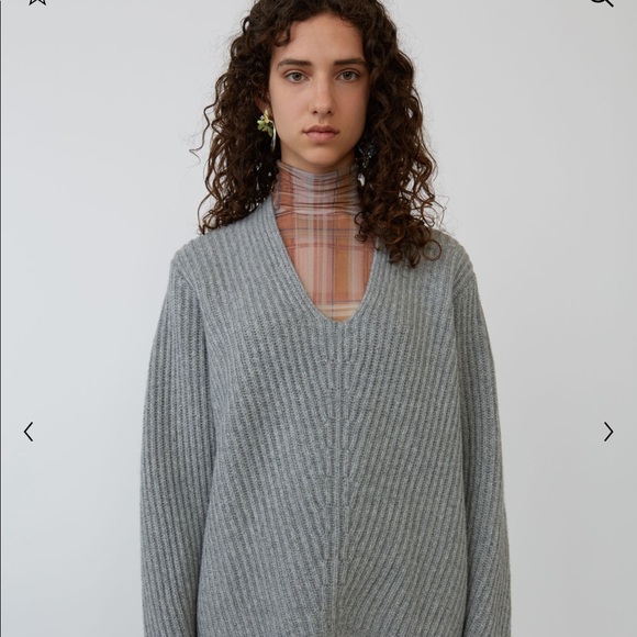 Acne Studio Deborah Ribbed Wool Sweater - Picture 2 of 6